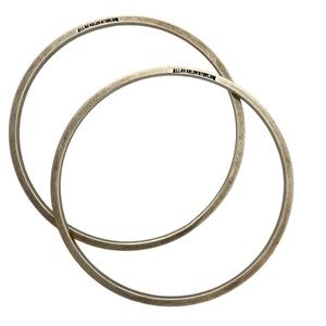 Pair of Vintage Sterling Silver Bangles from Allan Adler